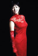 a Chinese lady with Chines Cheongsam